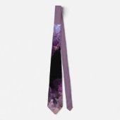 Lila Amethyst Krawatte (Vorderseite)