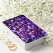 Lila Amethyst-Kristalle Edelstein Tarot Deck Spielkarten (Insitu (Hochzeit))