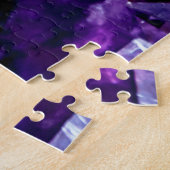 Lila Amethyst Kristallgras Experte Jigsaw Puzzle (Seite)