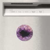 Lila Amethyst Magnet (In Situ (Geschirrspüler))