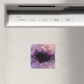 Lila Amethyst Magnet (In Situ (Geschirrspüler))
