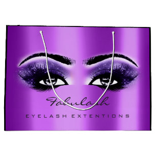 Lila Amethyst Make-upGlitzer-Schönheits-Kosmetik Große Geschenktüte