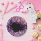 Lila Amethyst Pappteller (Party)