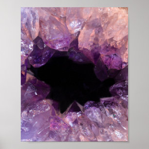 Lila Amethyst Poster