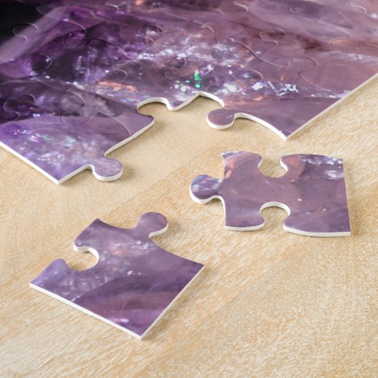 Lila Amethyst Puzzle (Seite)