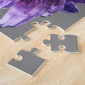 LILA AMETHYST QUARTZ CRYSTALS MINERAL PUZZLE (Seite)