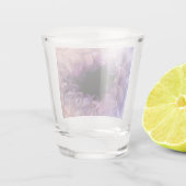 Lila Amethyst Schnapsglas (Rückseite)