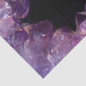 Lila Amethyst Seidenpapier (Ausschnitt)