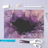 Lila Amethyst Seidenpapier (Handwerk)