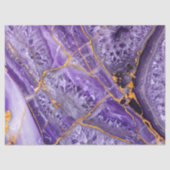 Lila Amethyst Seidenpapier (Vorderseite)