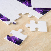 Lila Amethyst Triangle Gemstone Puzzle (Seite)