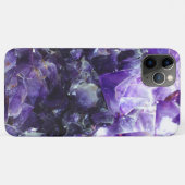 Lila Amethyste Case-Mate iPhone Hülle (Rückseite (Horizontal))