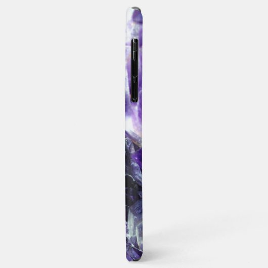 Lila Amethyste Case-Mate iPhone Hülle (Hinten/Links)