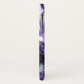 Lila Amethyste Case-Mate iPhone Hülle (Hinten/Links)