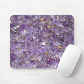 Lila Amethystikstein-Look Mousepad (Mit Mouse)