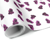 Lila Amethywrapping-Papier Geschenkpapier (Rolleneckpunkt)