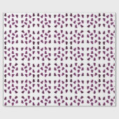 Lila Amethywrapping-Papier Geschenkpapier (Flach)