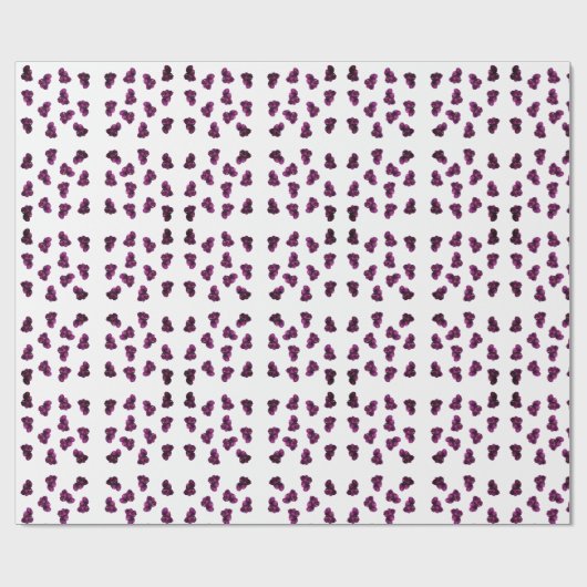 Lila Amethywrapping-Papier Geschenkpapier (Flach)