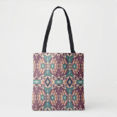 Lila Ananas Stimmung Tasche (Vorderseite)
