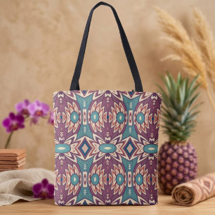 Lila Ananas Stimmung Tasche