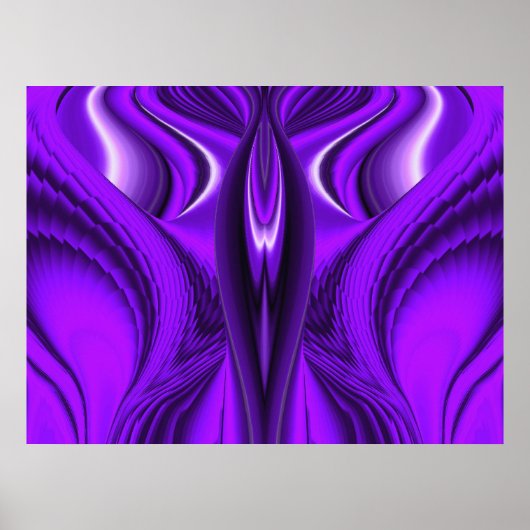 Lila Angel Wings Poster (Vorne)