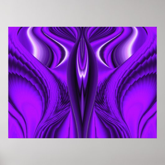 Lila Angel Wings Poster (Vorne)