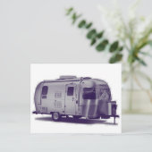 Lila Anhänger Postkarte (Stehend Vorderseite)