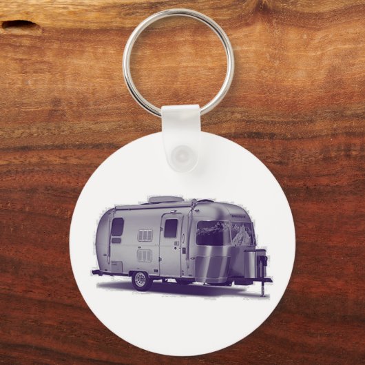 Lila Anhänger Schlüsselanhänger (Vorderseite)