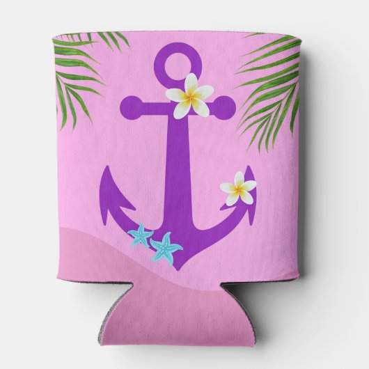 Lila Anker Dosenkühler (Rückseite)