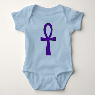 Lila Ankh Baby Strampler