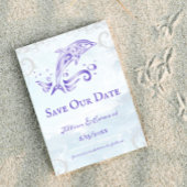 Lila Ankündigung Datum freihalten