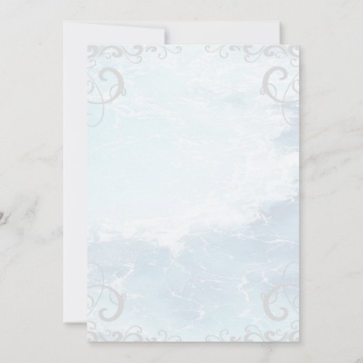 Lila Ankündigung Datum freihalten (Rückseite)