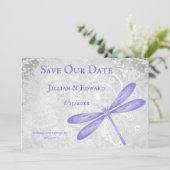 Lila Ankündigung Datum freihalten (Stehend Vorderseite)