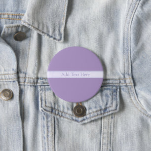 Lila, anpassbarer eleganter Leichtlavender Button