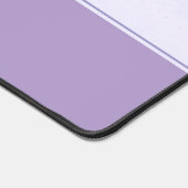 Lila, anpassbarer eleganter Leichtlavender Schreibtischunterlage (Ecke)