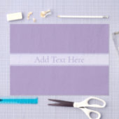 Lila, anpassbarer eleganter Leichtlavender Seidenpapier (Handwerk)