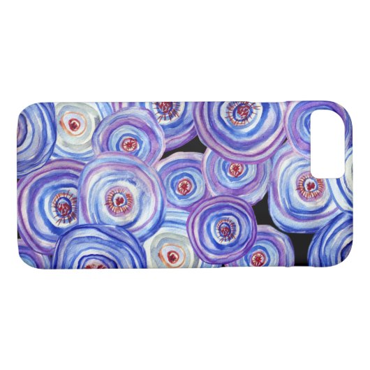 Lila Apple iPhone 8/7, selten dort Case-Mate iPhone Hülle (Rückseite (Horizontal))