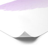 Lila Apple painting #2 - Poster (Ecke)