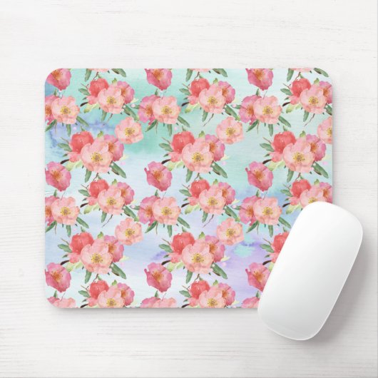 Lila Aqua Aqua Mousepad (Mit Mouse)
