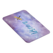 Lila Aqua Dream Magnet (Rechte Seite)