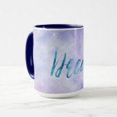 Lila Aqua Dream Tasse (Vorderseite Links)