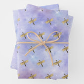 Lila Aqua-Traum Geschenkpapier Set (Beispiel)