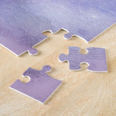 Lila Aqua Traum Gold Libelle Puzzle (Seite)