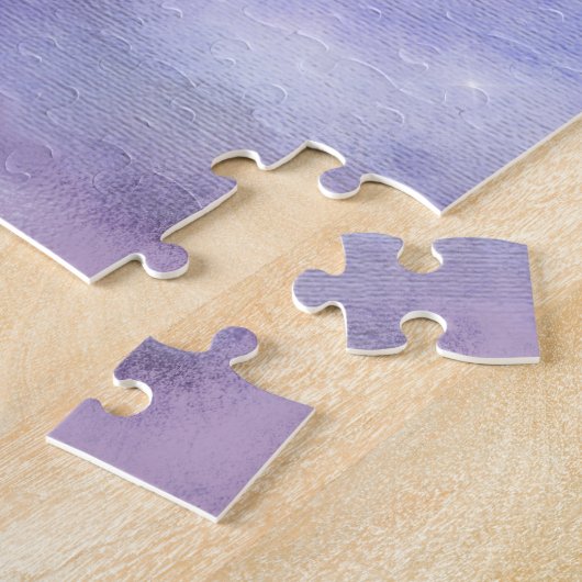 Lila Aqua-Traum Puzzle (Seite)