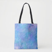 Lila, Aqua- und Blue-Abstract-Design Tasche (Vorderseite)