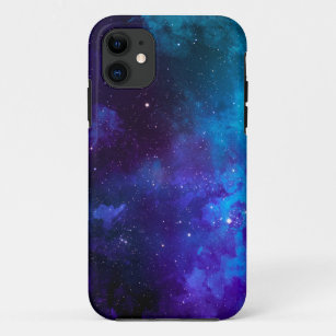 Lila Aquamarine Galaxie Case-Mate iPhone Hülle