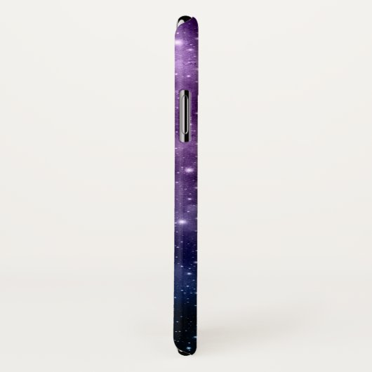 Lila Aquamarine Galaxienebel Traummondphasen #1 Case-Mate iPhone Hülle (Hinten/Rechts)