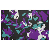 Lila Aquamarine Grüne Camouflage Stoff (Fat Quarter (45,7 x 55,9 cm))
