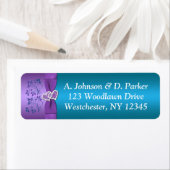 Lila, Aquamarine Rückgabeadresse (Insitu)