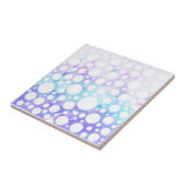 Lila, aquamarine und blaue Watercolor-und Fliese (Seite)